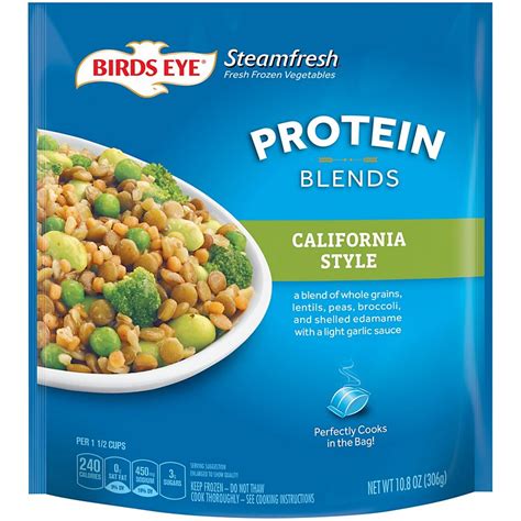 Birds Eye Steamfresh Protein Blends California Style