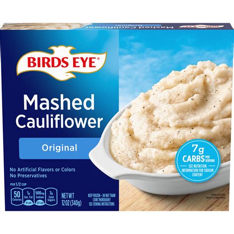 Birds Eye Steamfresh Veggie Made Mashed Cauliflower With Sour Cream & Chives