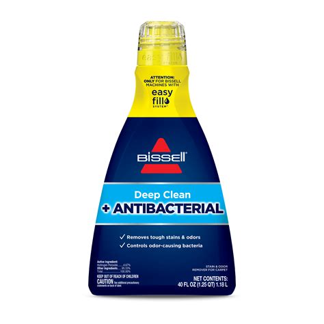 Bissell Deep Clean + Antibacterial Cleaning Formula commercials