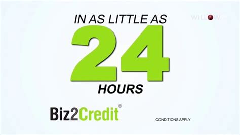 Biz2Credit TV Spot, 'Financing in as Little as 24 Hours'