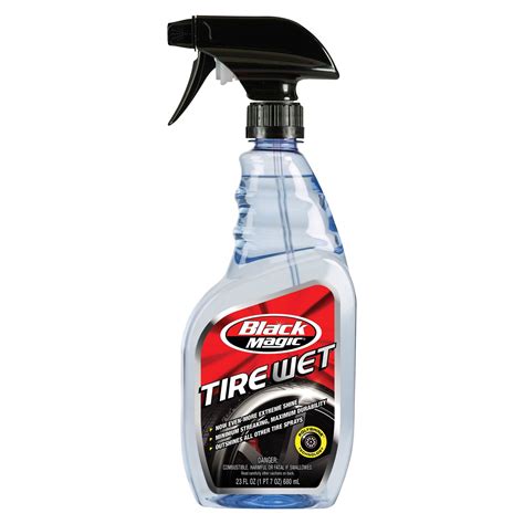 Black Magic Tire Wet Spray logo
