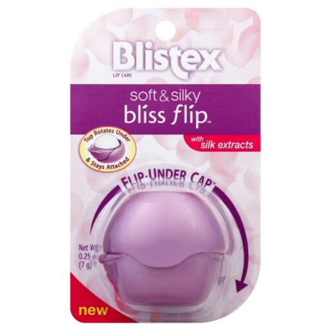 Blistex Bliss Flip Soft & Silky logo