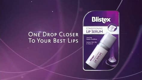 Blistex Conditioning Lip Serum TV Spot, 'Just One Drop' created for Blistex