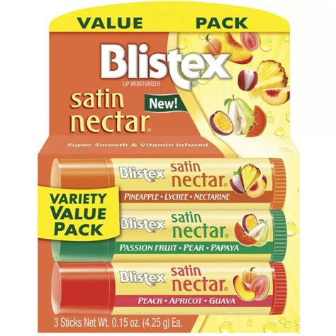 Blistex Satin Nectar commercials