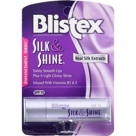 Blistex Silk and Shine commercials