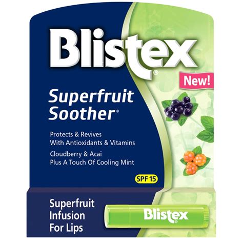 Blistex Superfruit Soother logo