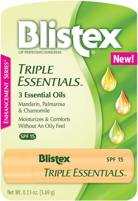Blistex Triple Essentials logo