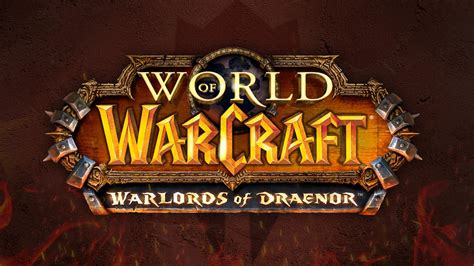 Blizzard Entertainment World of Warcraft: Warlords of Draenor logo