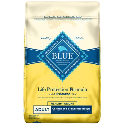 Blue Buffalo Life Protection Formula Healthy Weight Chicken and Brown Rice Recipe