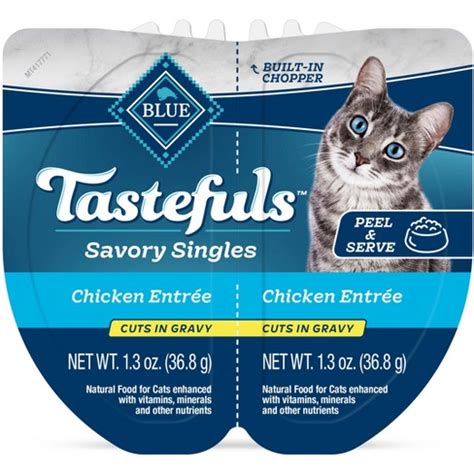 Blue Buffalo Tastefuls Savory Single Chicken Cuts in Gravy logo