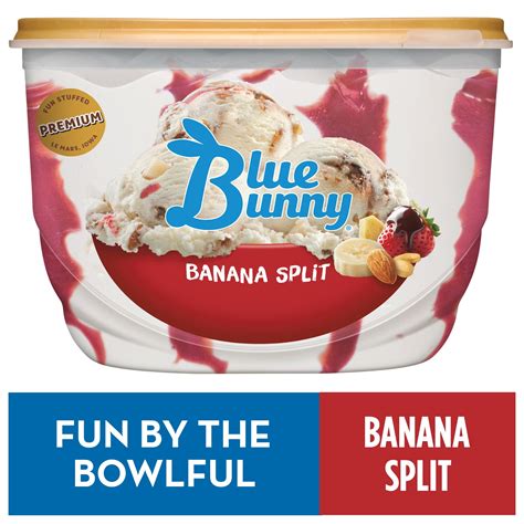 Blue Bunny Ice Cream Banana Split logo