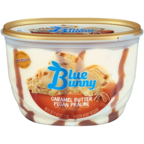Blue Bunny Ice Cream Load'd Cones Salted Caramel Pecan logo