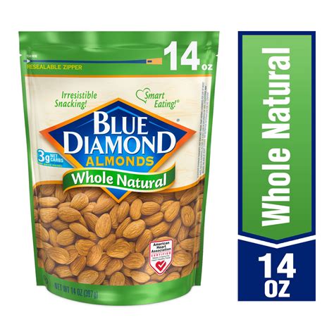 Blue Diamond Almonds Almonds Whole Natural logo