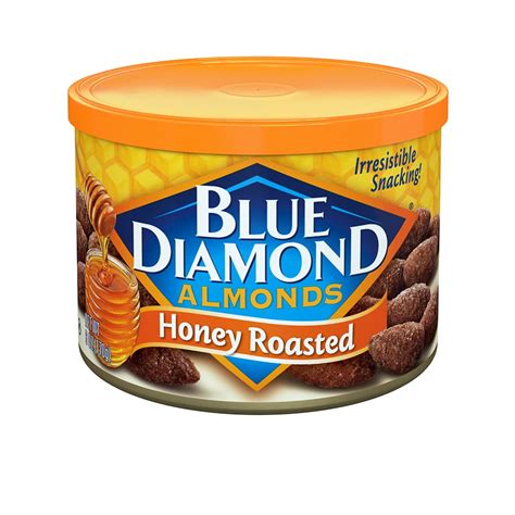 Blue Diamond Almonds Honey Roasted logo