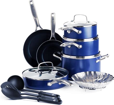 Blue Diamond Pan Covered Skillet commercials
