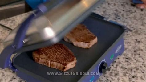 Blue Diamond Pan Sizzle Griddle TV commercial - The Secret Is the Sizzle