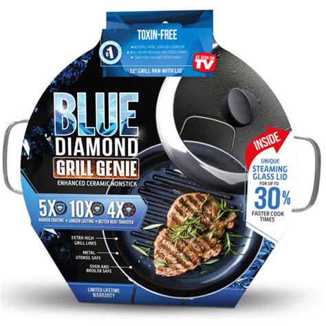Blue Diamond Pan Traditional Grill Plates logo