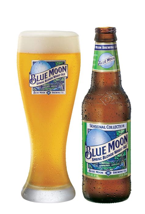 Blue Moon Spring Blonde Wheat Ale logo