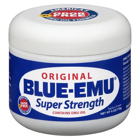 Blue-Emu Original Super Strength Pain Relieving Cream commercials