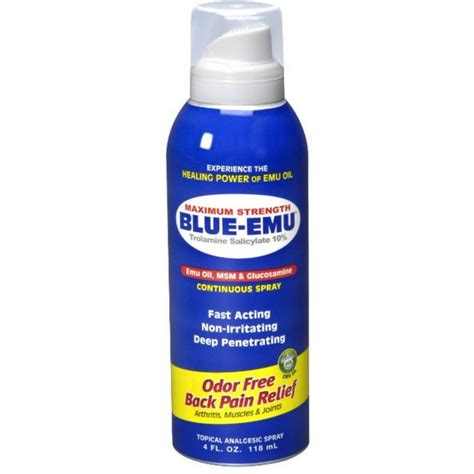 Blue-Emu Pain Relief Spray logo