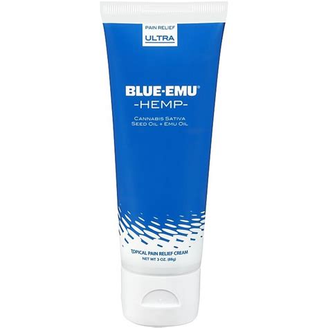 Blue-Emu Ultra Hemp Pain Relief Cream logo