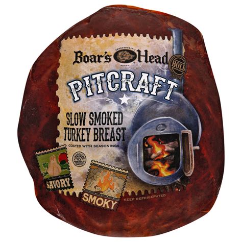 Boar's Head Bold PitCraft Slow Smoked Turkey Breast logo