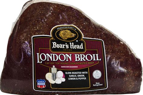 Boar's Head London Broil Top Round Roast Beef logo
