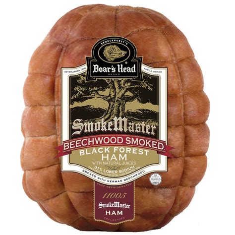 Boar's Head SmokeMaster Beechwood Smoked Black Forest Ham commercials