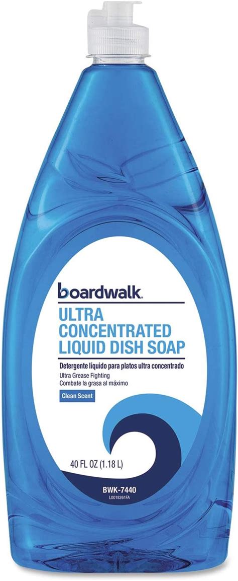 Boardwalk Ultra Concentrated Liquid Dish Soap Clean