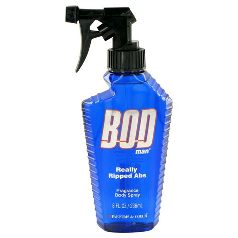 Bod Man Body Spray Really Ripped Abs Fragrance Body Spray logo