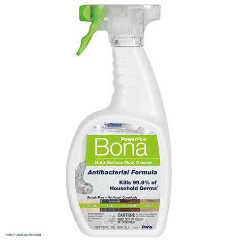 Bona PowerPlus Antibacterial Hard-Surface Floor Cleaner Refill commercials