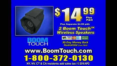 Boom Touch TV Spot, 'No Wires'