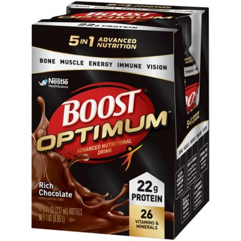 Boost Complete Nutritional Drink Optimum Rich Chocolate