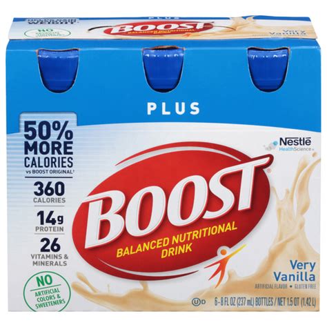 Boost Complete Nutritional Drink Vanilla Delight logo