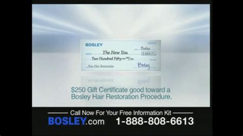 Bosley TV Commercial For Permanent Solution