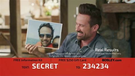 Bosley TV Spot, 'Free Information Kit & $250 Gift Card: QR Code' Featuring Aaron Marino featuring Aaron Marino