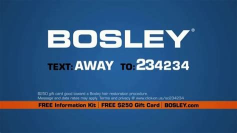 Bosley TV commercial - Not 1970