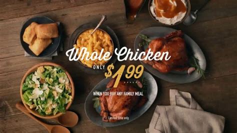 Boston Market TV Spot, 'Free Whole Rotisserie Chicken With Family Meal'