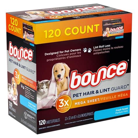 Bounce Pet Hair & Lint Guard Fresh Scent logo