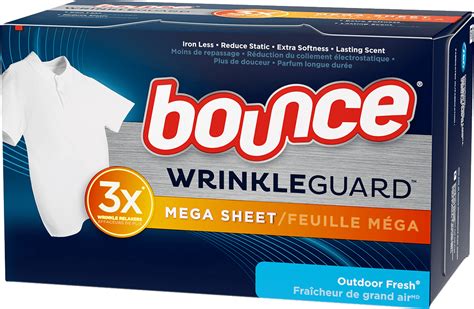 Bounce WrinkleGuard Mega Sheet - Outdoor Fresh logo