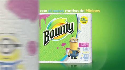 Bounty TV Spot, 'Con el nuevo motivo de Minions' created for Bounty