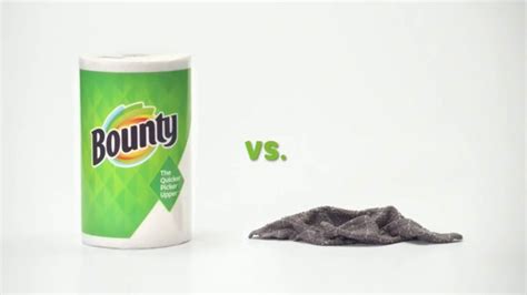 Bounty TV Spot, 'Versus the Dish Towel'
