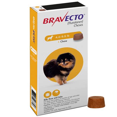 Bravecto Chews - 4.4-9.9 lb. commercials