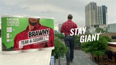 Brawny Tear-A-Square TV Spot, 'Song: Waste' featuring Dan Dunlap