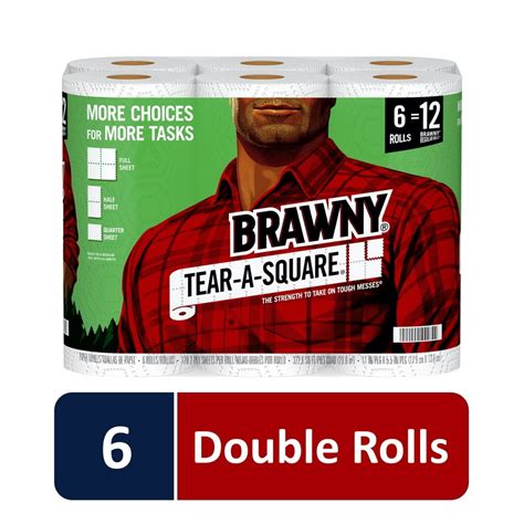 Brawny Tear-A-Square commercials