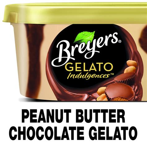Breyers Gelato Indulgences: Peanut Butter Chocolate logo