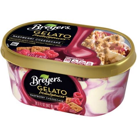 Breyers Gelato Indulgences: Raspberry Cheesecake logo