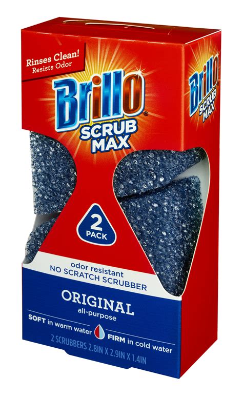 Brillo Original Scrub Max logo