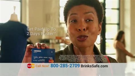 Brinks Prepaid MasterCard TV commercial - Peace of Mind