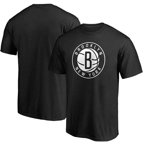 Brooklyn Nets Fanatics Branded Primary Team Logo T-Shirt logo
